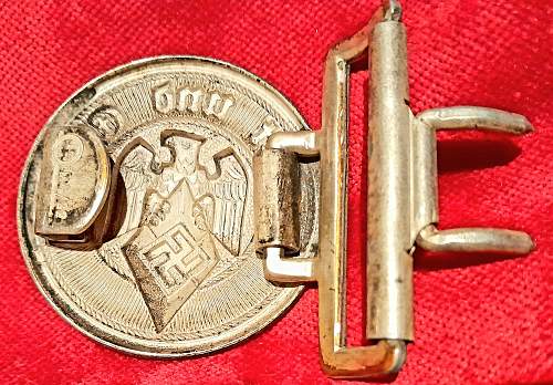 hitler youth leader buckle