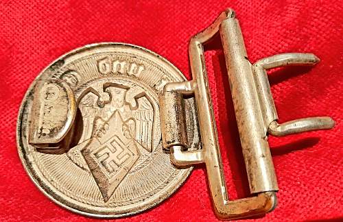 hitler youth leader buckle