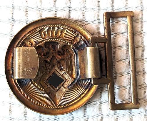 HJ gold Leader's Buckle, M4/22