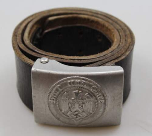 RZM 4/27 Hitlerjugend belt original?