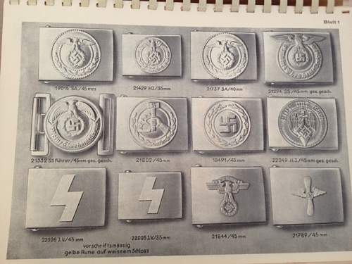 NSDAP Jugend Buckles