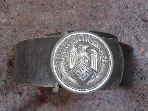 Hitler Youth leaders belt and buckle