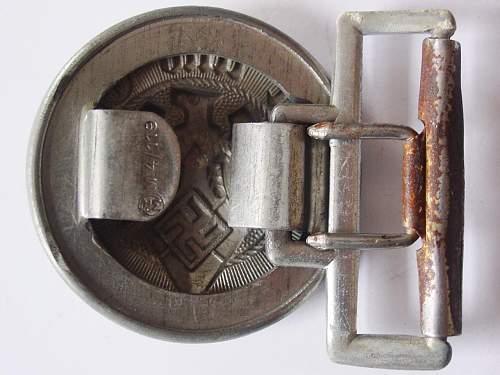 Hitler Youth leaders belt and buckle