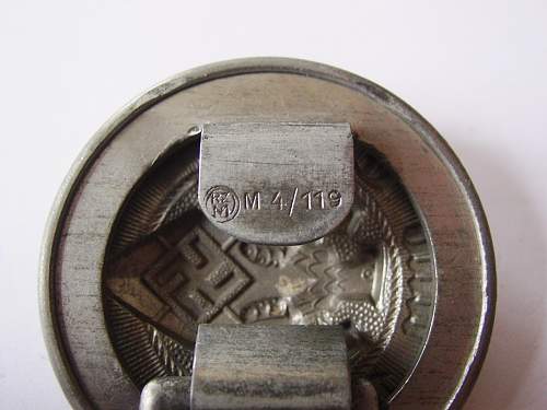 Hitler Youth leaders belt and buckle