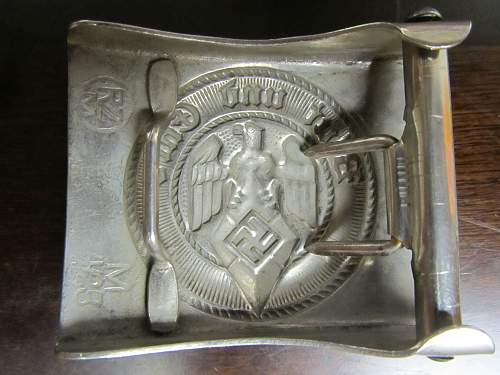 Two HJ buckles, one M4/23