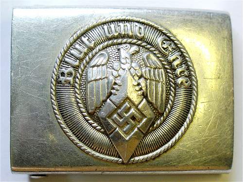 Opinion on Hitler Jugend Buckle please: RZM M4/46