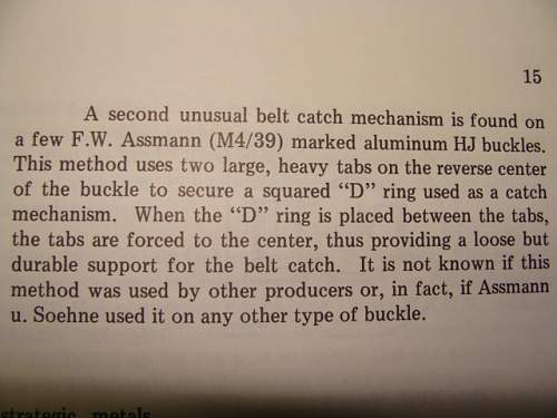 HJ Buckle W/unusual catch.
