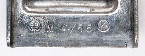 Mint unissued M4/55 with label.