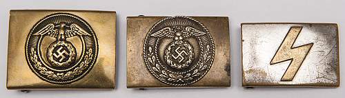 NSDAP Jugend Buckles