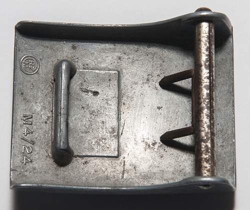 HJ M4/24 Zinc with pressed paper ersatz belt.