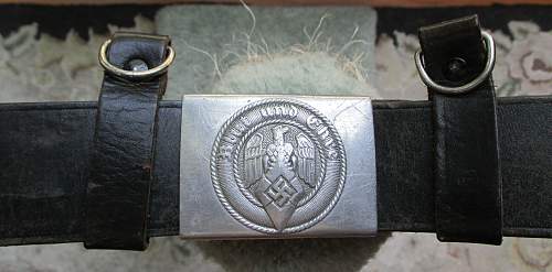 M4/38 Richard Sieper &amp; Söhne Buckle with belt for discussion