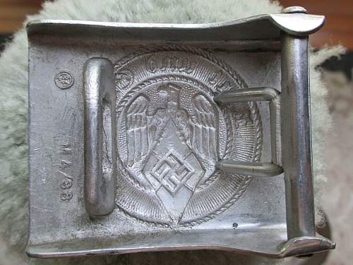 M4/38 Richard Sieper &amp; Söhne Buckle with belt for discussion