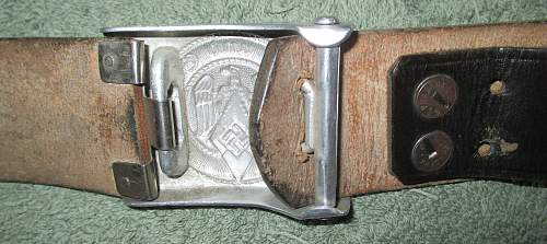 M4/38 Richard Sieper &amp; Söhne Buckle with belt for discussion