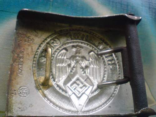 very nice hj buckle.