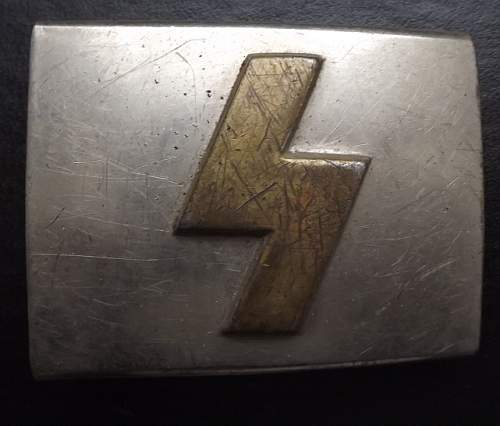 Two buckles DJ (RZM KH 24  Friedrich Linden  and small size with belt)