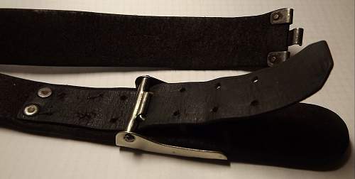 Two buckles DJ (RZM KH 24  Friedrich Linden  and small size with belt)