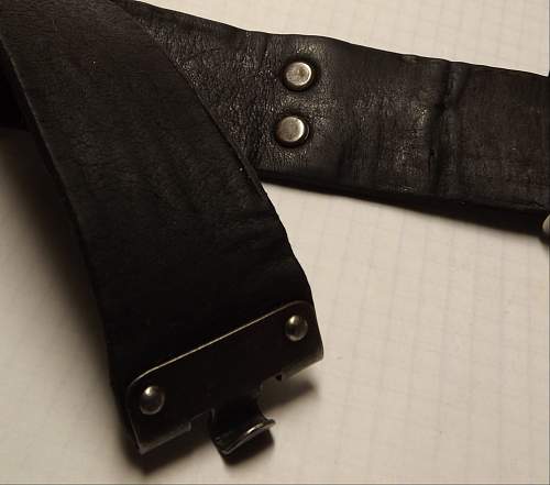 Two buckles DJ (RZM KH 24  Friedrich Linden  and small size with belt)