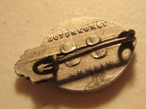 Hitler Youth Pin.