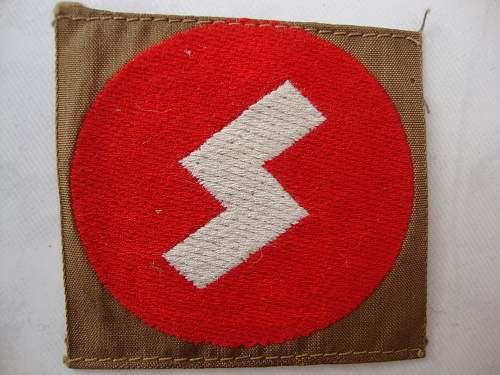 Deutsches Rote Kreuz Pin &amp; Hitler Jugend Patch w/Rune: Authenticity &amp; Identification Help