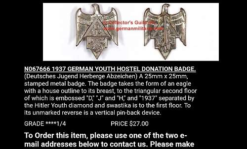 Hitlerjugend badge?