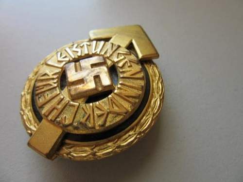 HJ Führersportabzeichen (HJ Leaders badge) i think a good one?.