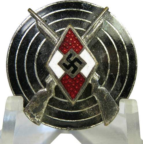 Hitlerjugend shooting badge