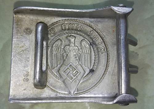 HJ  belt buckle