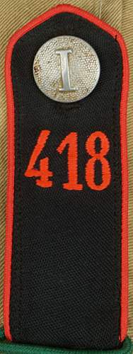 HJ shoulder board