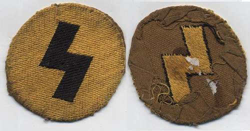 Deutsches Rote Kreuz Pin &amp; Hitler Jugend Patch w/Rune: Authenticity &amp; Identification Help