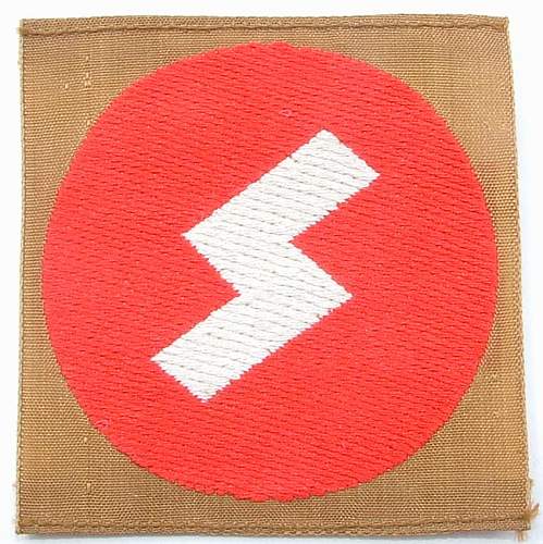 Someone willing to help me identify/authenticate this cloth patch for me?