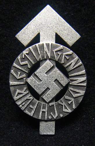 HJ Leistungsabzeichen Silver M1-34, Karl Wurster