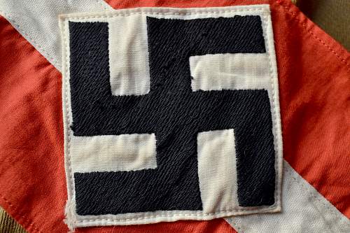 Hitlerjugend arm-band - shirt-attached