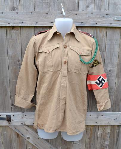 HJ brown-shirt to an Oberkameradschaftsfuhrer