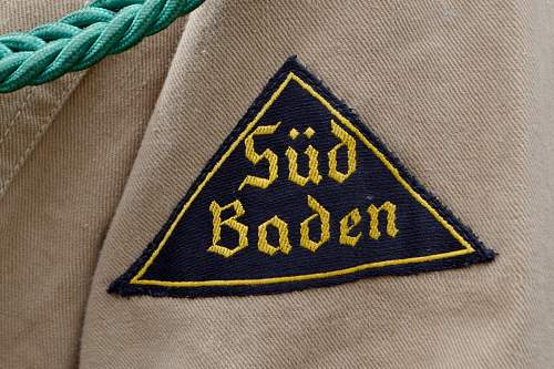 HJ brown-shirt to an Oberkameradschaftsfuhrer