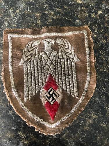 Hj flag bearer patch