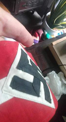 Hitler Youth Armband real fake? Multi piece construction