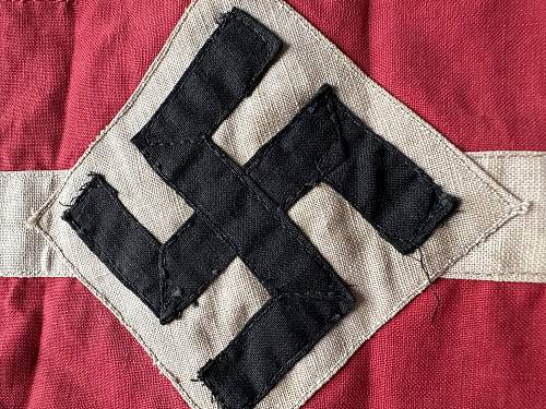 2 Hitler Youth armbands multi piece authentic? Reproduction?