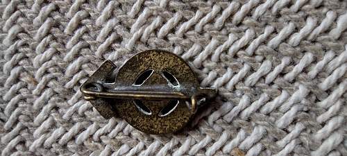 Hitler Jugend Miniture Proficiency Badge