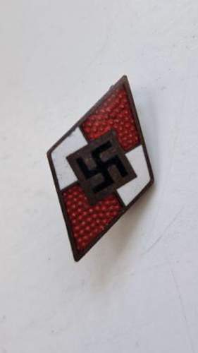 Hitler Youth diamond query