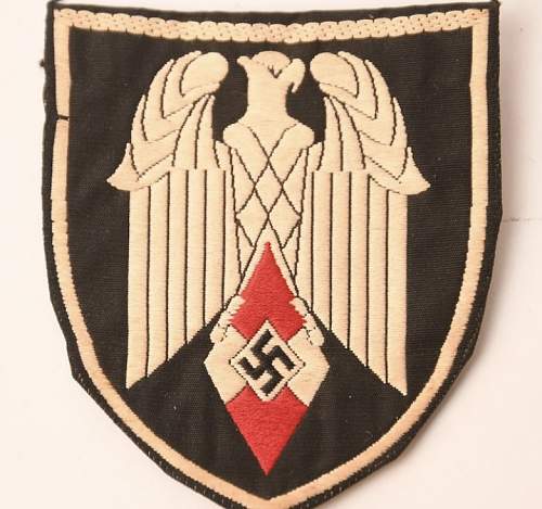 Standard bearer sleeve patch