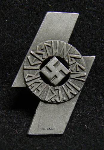 Hitler Youth Deutsches Jungvolk Sports Proficiency Badge, Real or Fake?