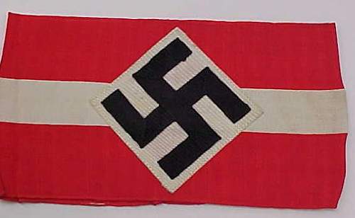 Hitler Youth 3 piece armband?