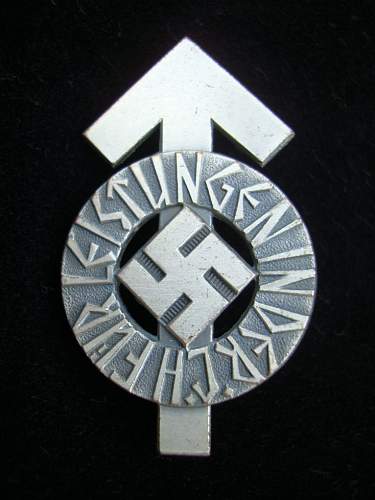 HJ Proficiency Badge in Silver
