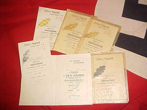 Hitler Youth Competition Awards