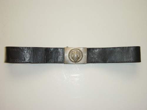 HJ Belt and buckle