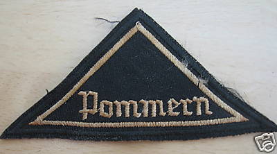 BDM District Patch Pommern