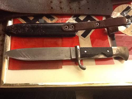 HJ knife and belt!