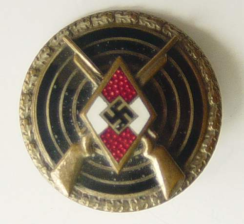 hj shooting badge