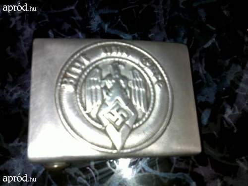 Hitler jugend  JFS Berlin cbelt backlet original?