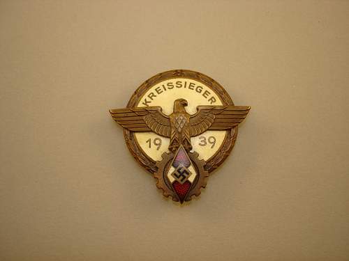 HJ Keisieger Badge